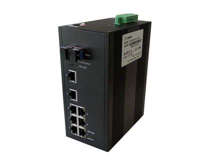 10口千兆網管型工業交換機
